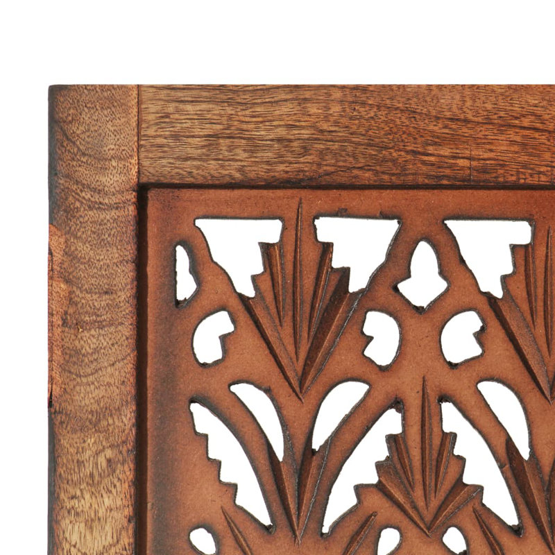 Bungalow Rose Room Divider Hand Carved Room Divider Privacy Screen